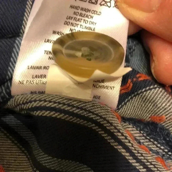 RD + koko button down blouse - Picture 8 of 9